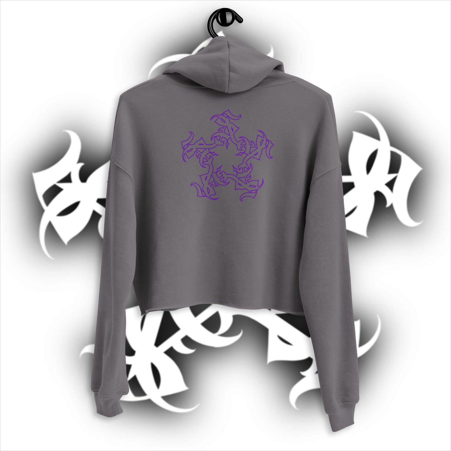 Crop Hoodie “Strictly Business”