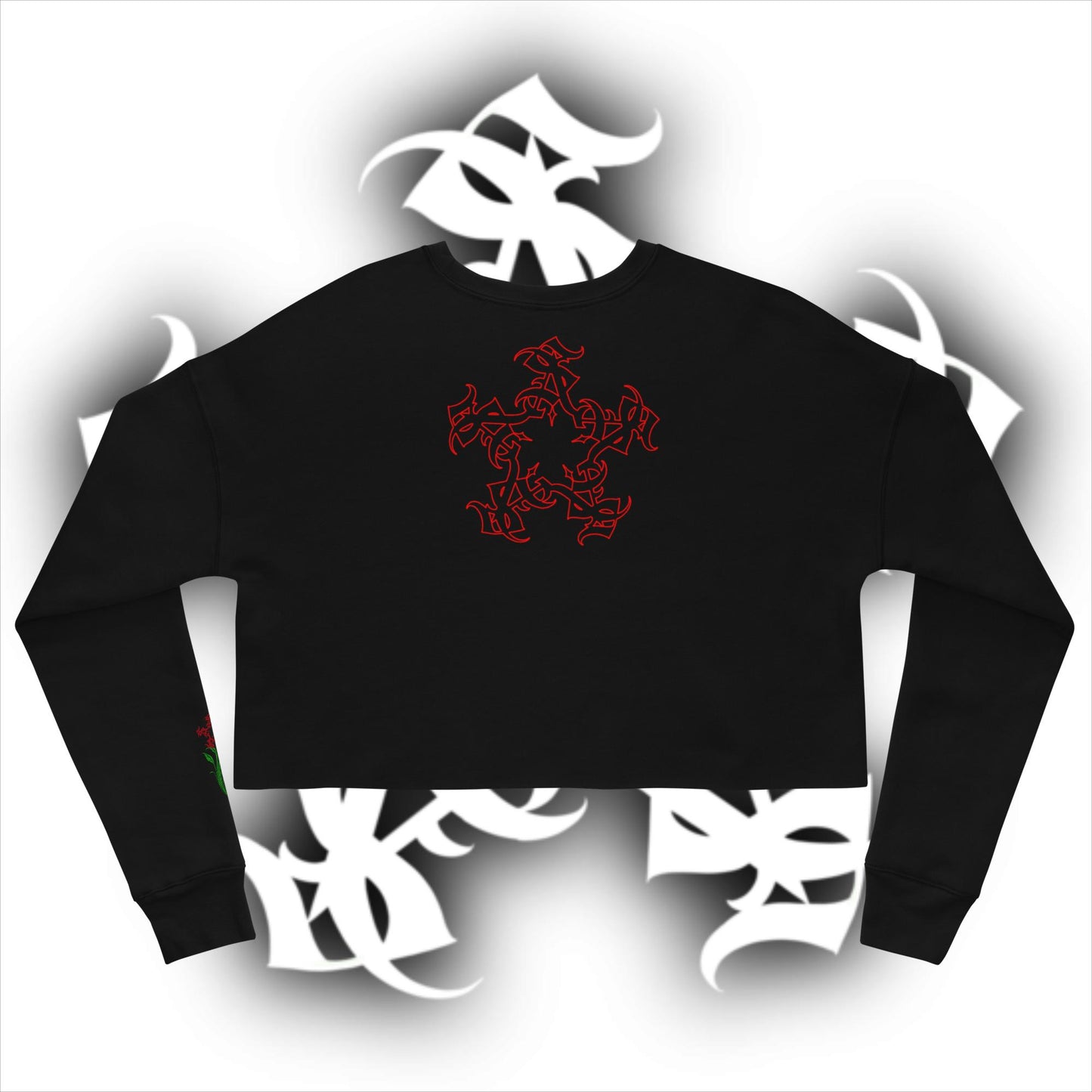 Crop Sweatshirt  “siempre amor”